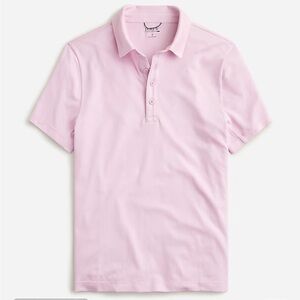 J crew frosty lavender Performance polo shirt with COOLMAX®